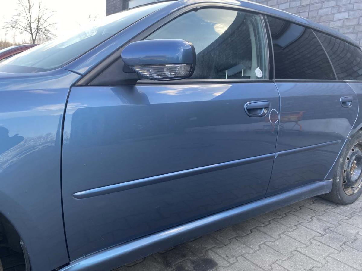 Subaru Legacy 4 original T&uuml;r vorn links 33A Atlantic Blue Kombi Rohbau Bj.2005